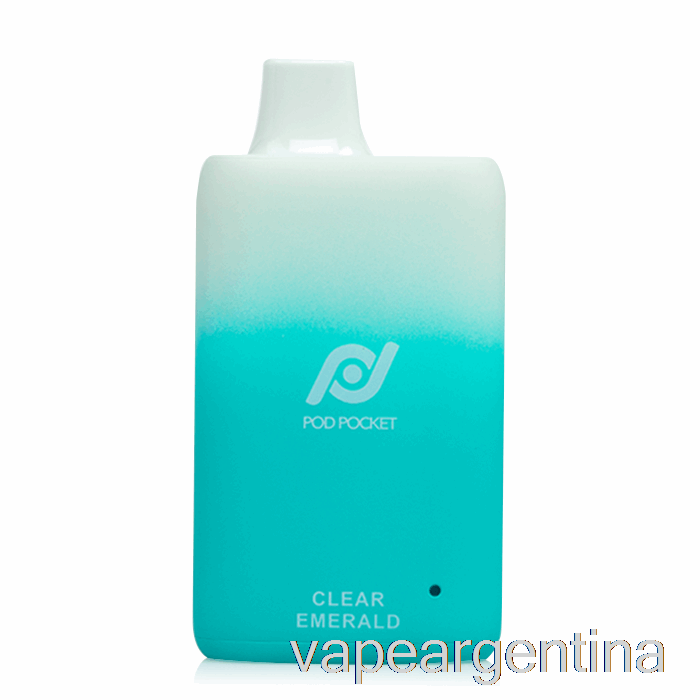 Pod Pocket 7500 Vape Desechable Esmeralda Claro Argentina
